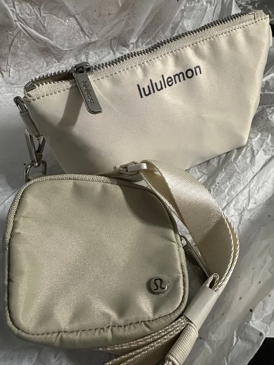 lululemon athletica Cream Mini Crossbody and Pouch Set - Picture 2 of 10